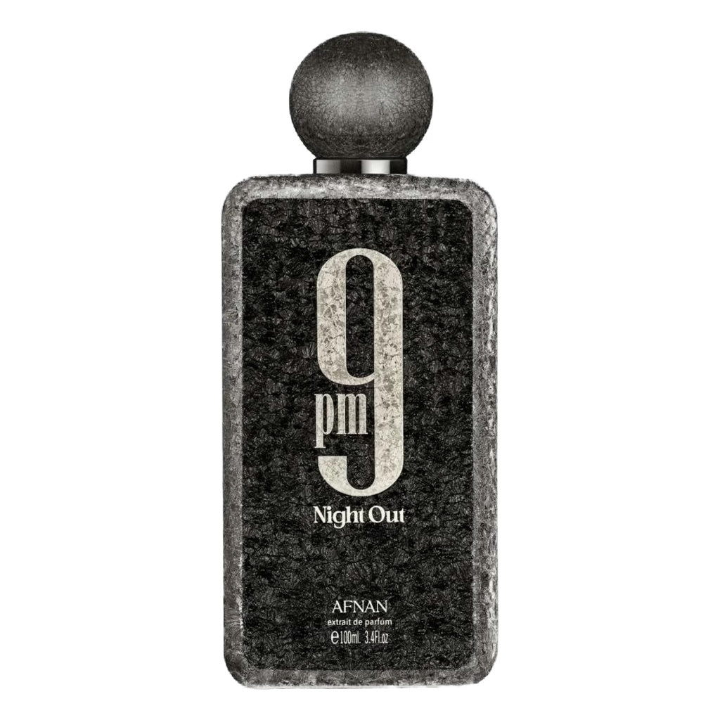 عطر ناين بي ام - 9 pm night out afnan  perfume card