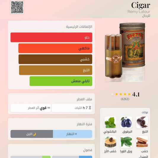 عطر سيكار - cigar r my latour